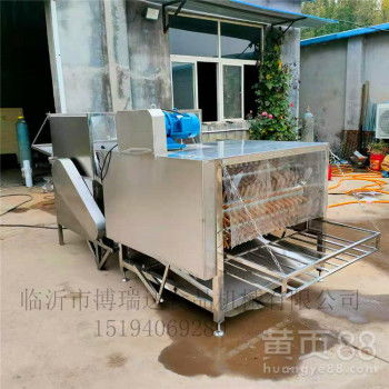 临沂博瑞达食品机械 高效家禽屠宰解决方案——鸡鸭烫毛脱毛一体机